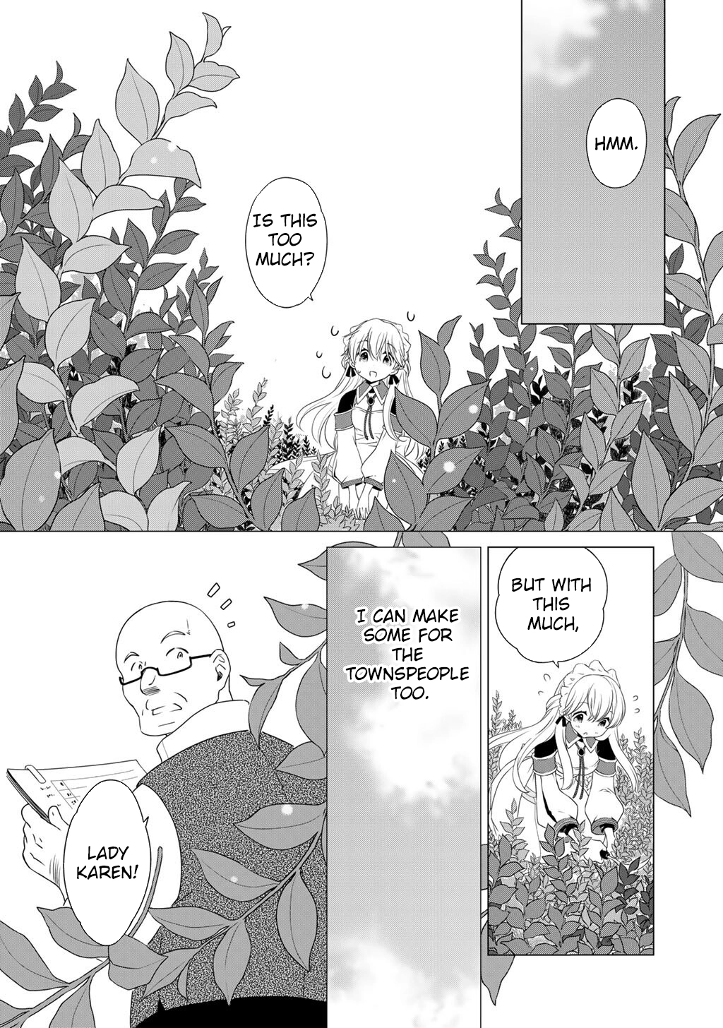 Cheat Home Garden — Maybe I’m the real Spirit Princess, but I’ll just farm. Chapter 6 - . Page 6